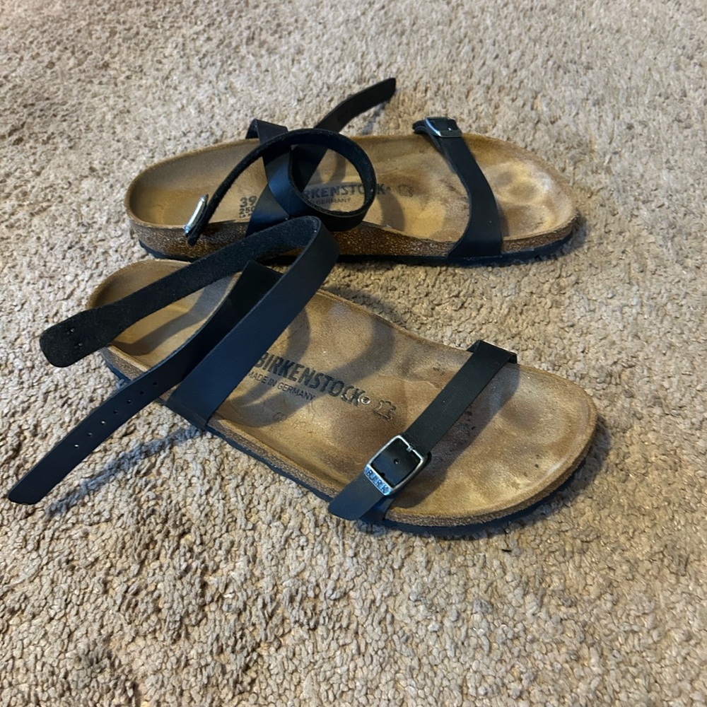 Black Birkenstocks for women